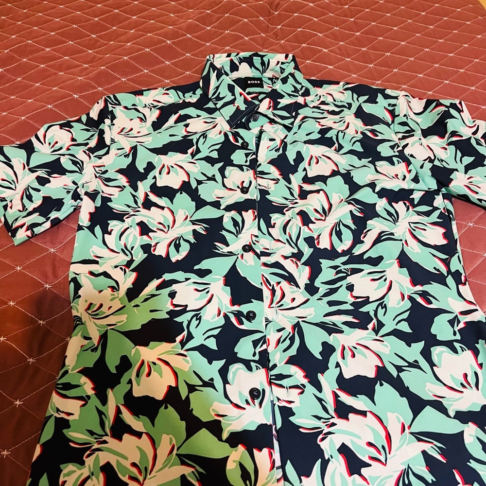 Hugo Boss Men’s Floral Shirt